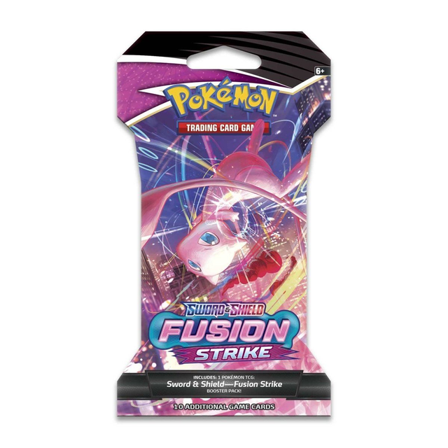 Sword &amp; Shield-Fusion Strike Sleeved Booster Pack (10 Cards) ingles