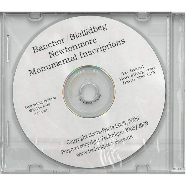 Newtonmore - Banchor / Bailliabeg, Inverness-shire CD