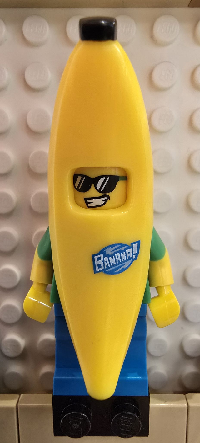 LEGO col258 Bananen Typ, Series 16 Minifigur