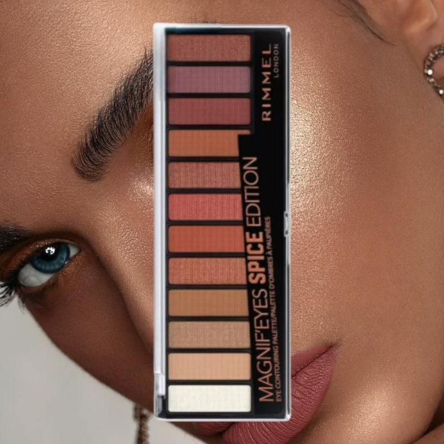 Rimmel Magnif’eyes Nude Edition Eyeshadow Palette – 12 Shades | Makeup & Cosmetic