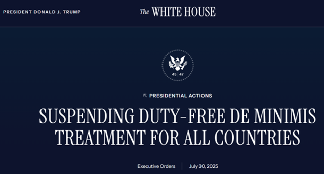 Import Tariff for USA - Please read first