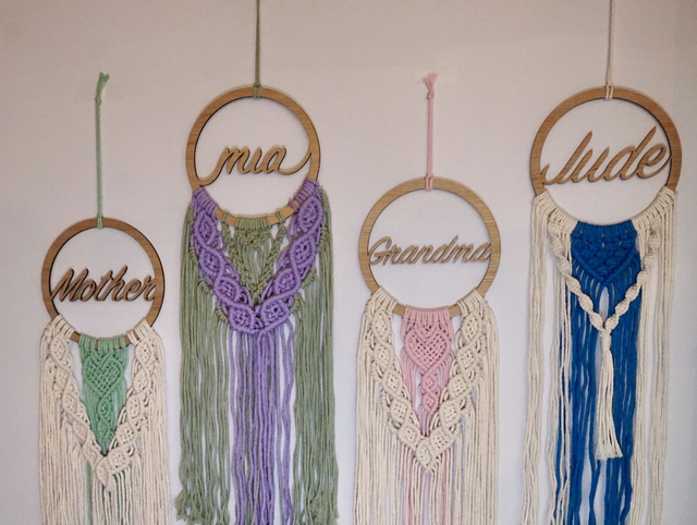 Personalised Wall Hanging / Dream Catcher