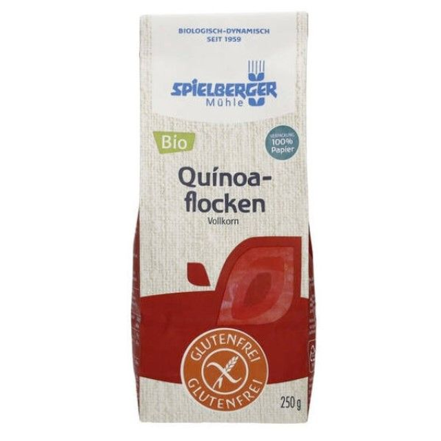 Spielberger Quinoaflocken glutenfrei 250g Packung