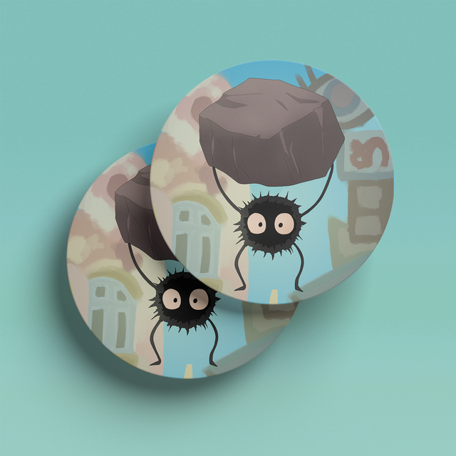 Soot Sprite Coaster