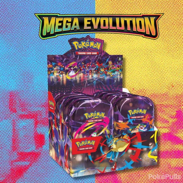 Pokémon TCG: Mega Evolution - Mini Tin Display (julkaisu 26.9.2025) MAX. 1/asiakas