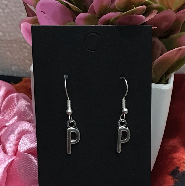 Silver Dangling Earrings- SDE-P