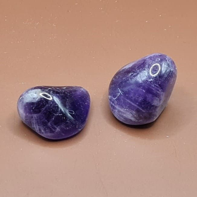 Pierres roulées en améthyste