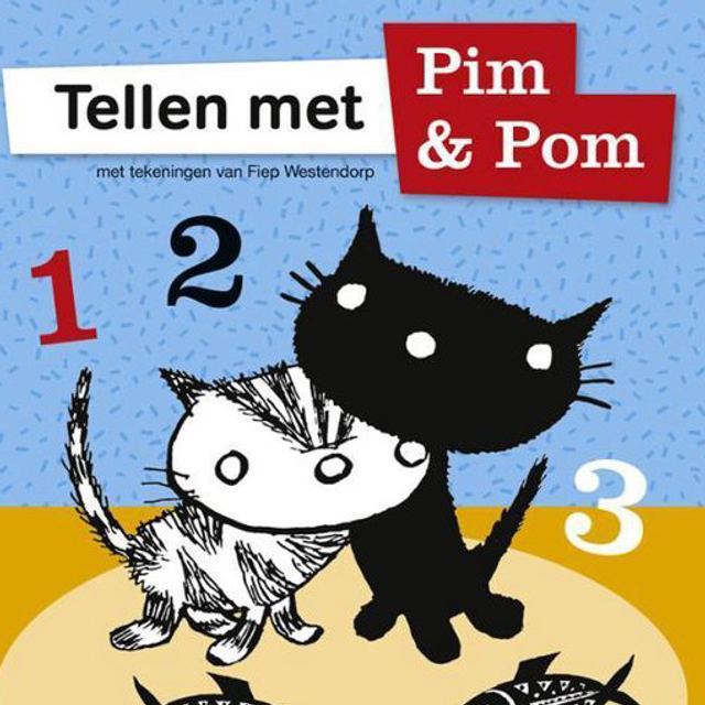 Tellen met Pim &amp; Pom schrijfboek (4+)