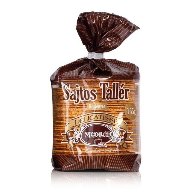 E. Ziegler komenyes sajtos taller 165g (Biscuits salés fromage cumin)