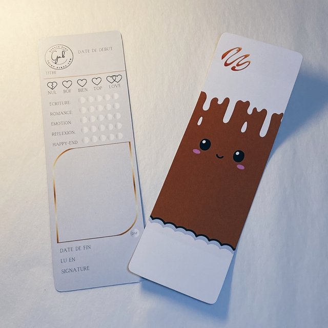 Marque-page&Note Cappuccino