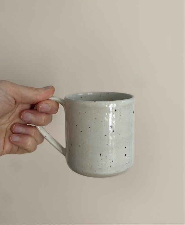Mug - Speckle White
