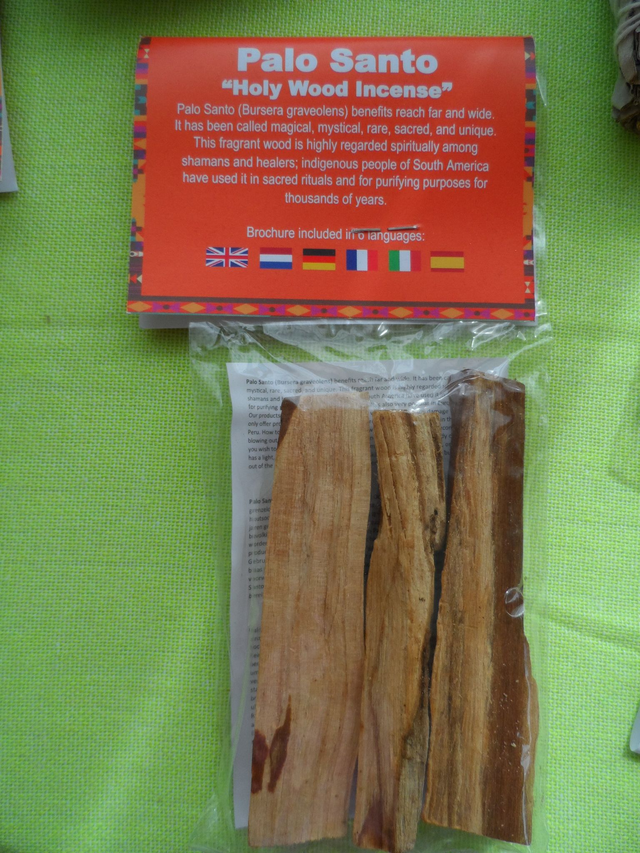 Palo Santo (Bois sacré)