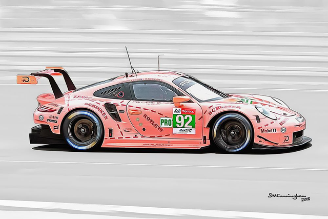 C180702 Porsche 991 RSR Le Mans Porsche GT Team #92 2018