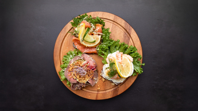 3x Smørrebrød 
