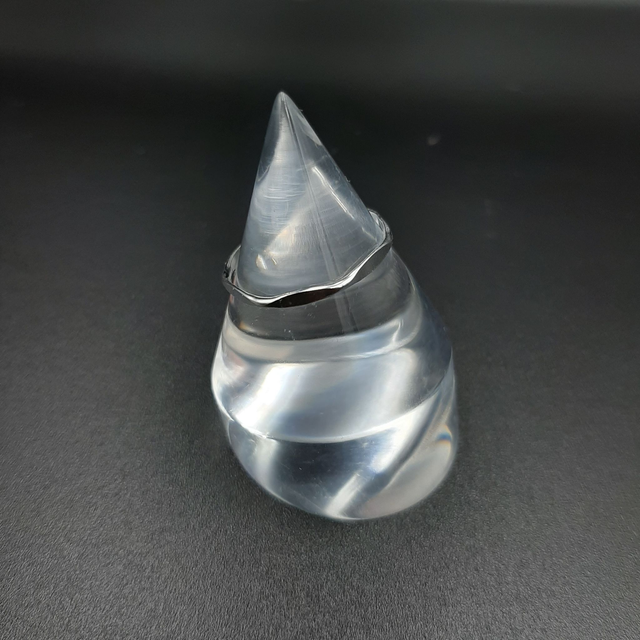 Silver Geometric Ring