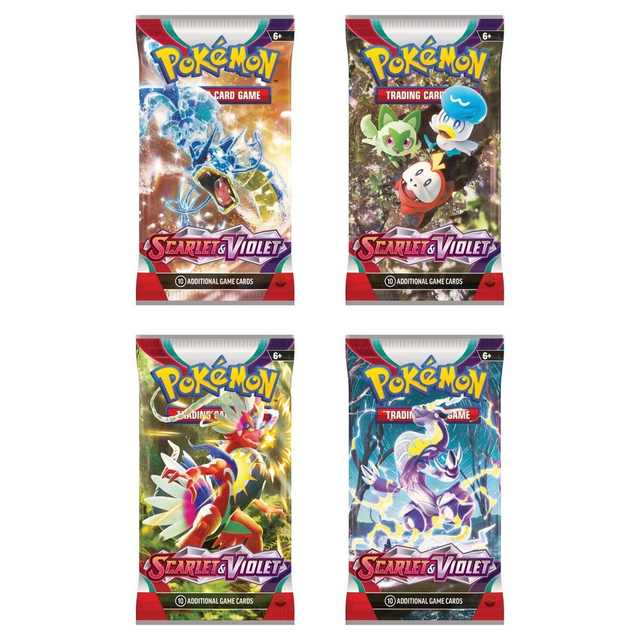 Scarlet and Violet Booster Pack
