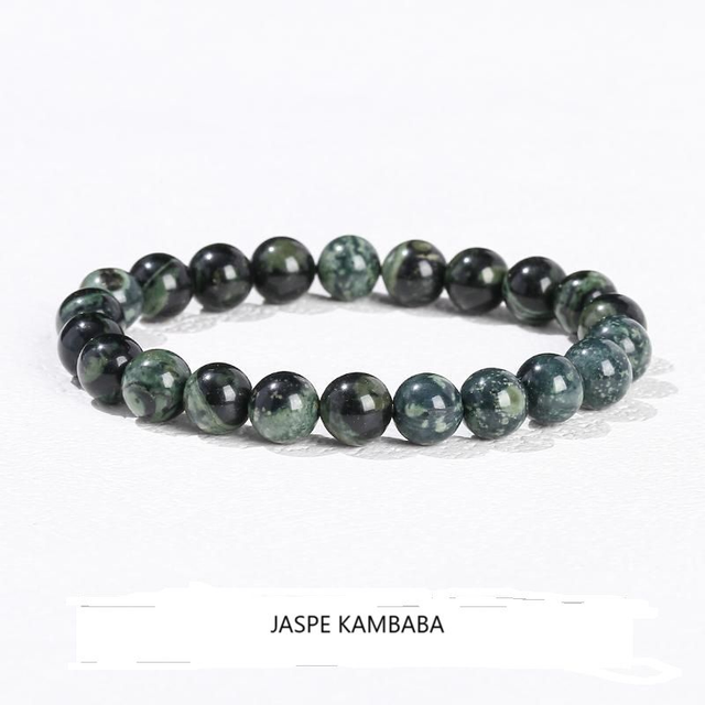 Bracelet en pierre naturelle jaspe Kambaba 10MM   