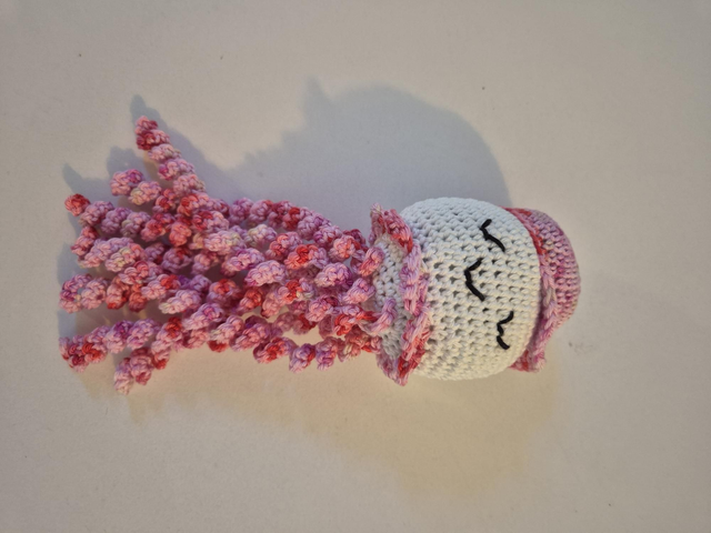 Pieuvre dégradé rose