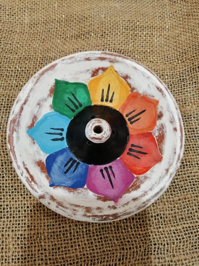 Brucia Incensi in cotto