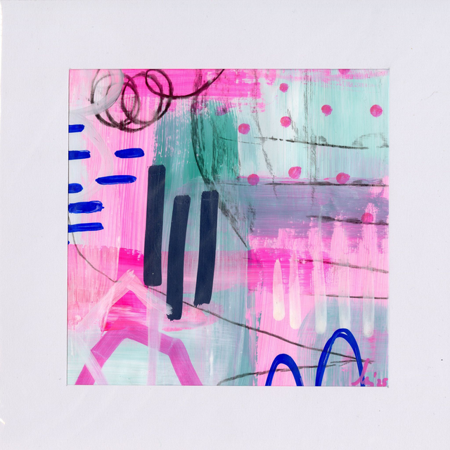 Mini-paper II - Original painting