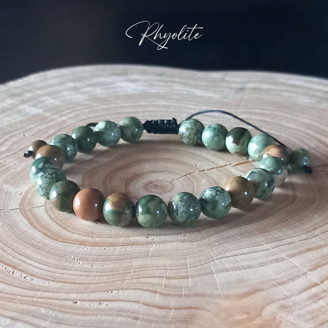 Bracelet ajustable en Rhyolite
