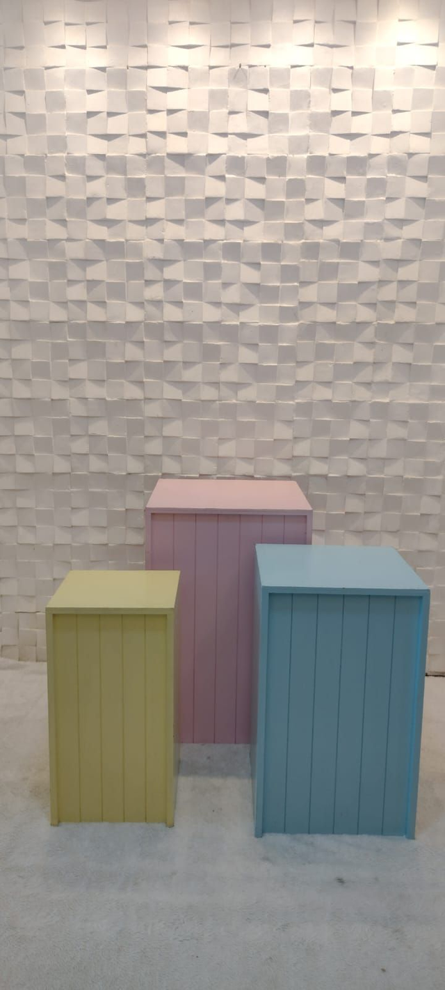 KIT CUBO RIPADO  CANDY  - LOCAÇÃO 