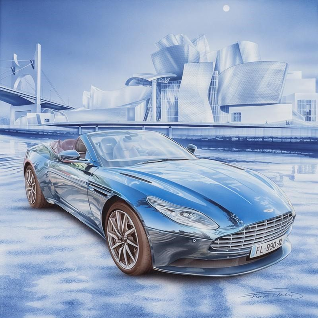 Aston Martin DB11 Guggenheim - Limited Edition print