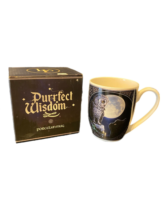 Lisa Parker &quot;Purrfect Wisdom &quot; Mug
