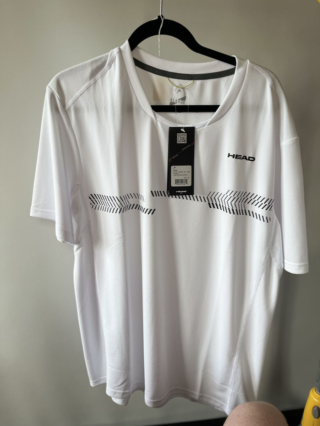 HEAD - Club Technical Shirt - White - XL