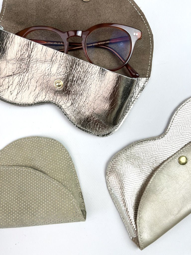 Étui lunettes cuir LE BISOU