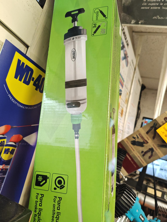 Siringa estrazione olio codice 52498 1500 ml