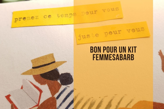 Carte cadeau Kit de lâcher prise par l'art 