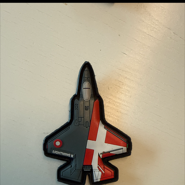 F35 patch - Danish flag