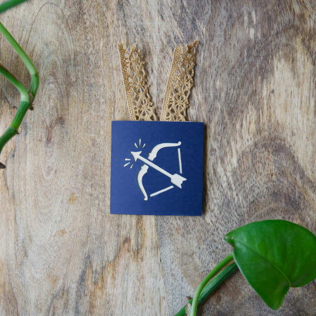 Mini-Carte Heroic Fantasy "Arc" (5 x 5 cm)