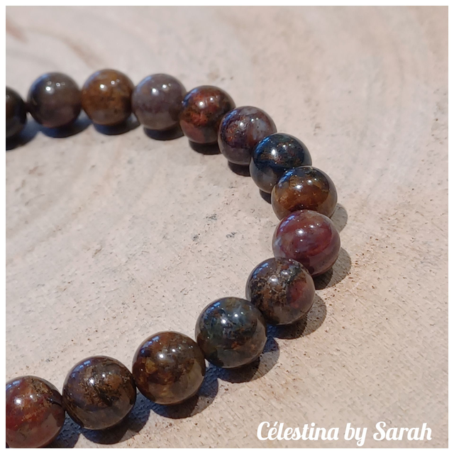 Bracelet Pietersite 6mm Taille Dame