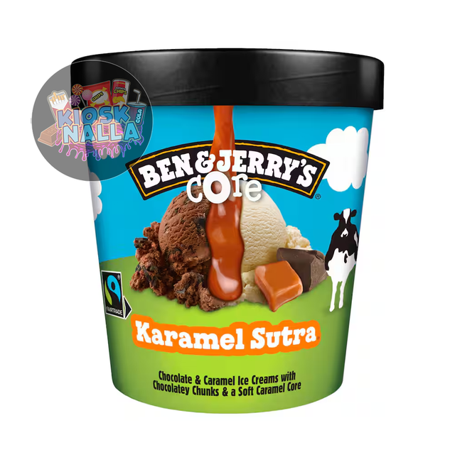 Ben & Jerry's Eis Karamel Sutra Core 465ml