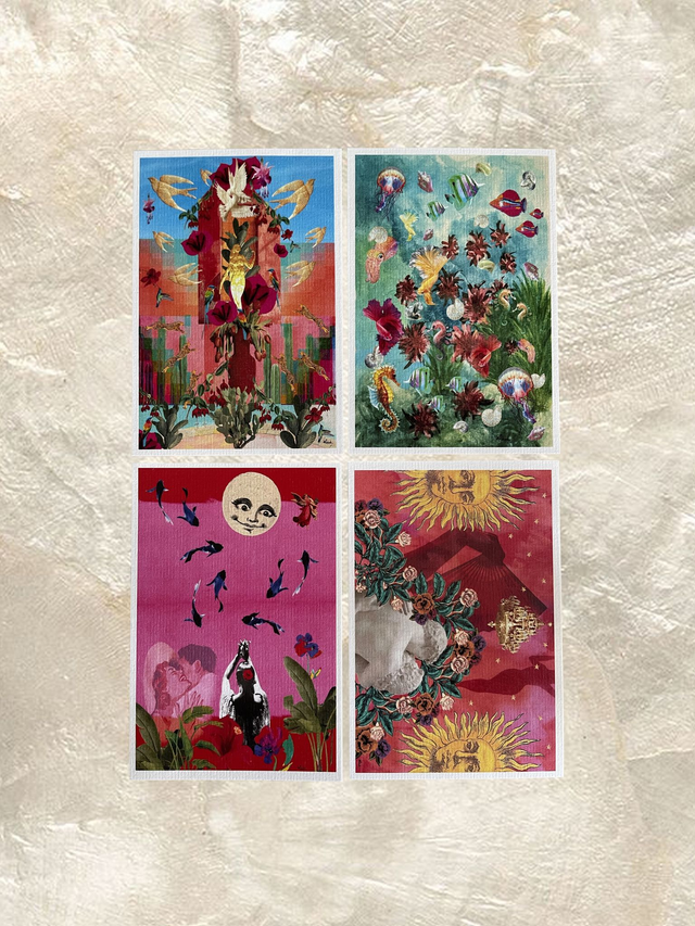 Lot cartes postales ISIS