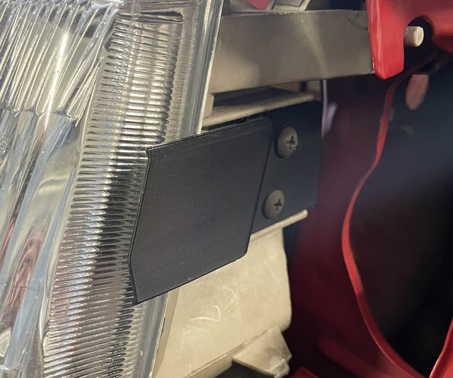 Plaque support veilleuse Honda Civic / CRX 90-91