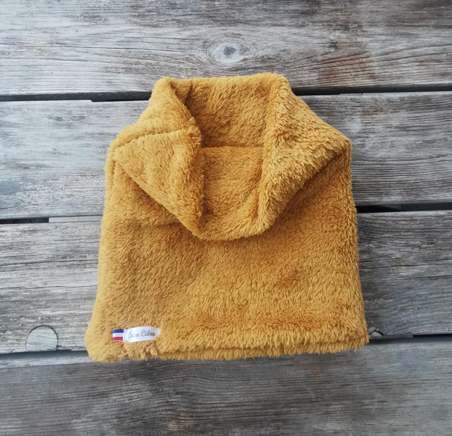 Snood LOUISON uni ocre