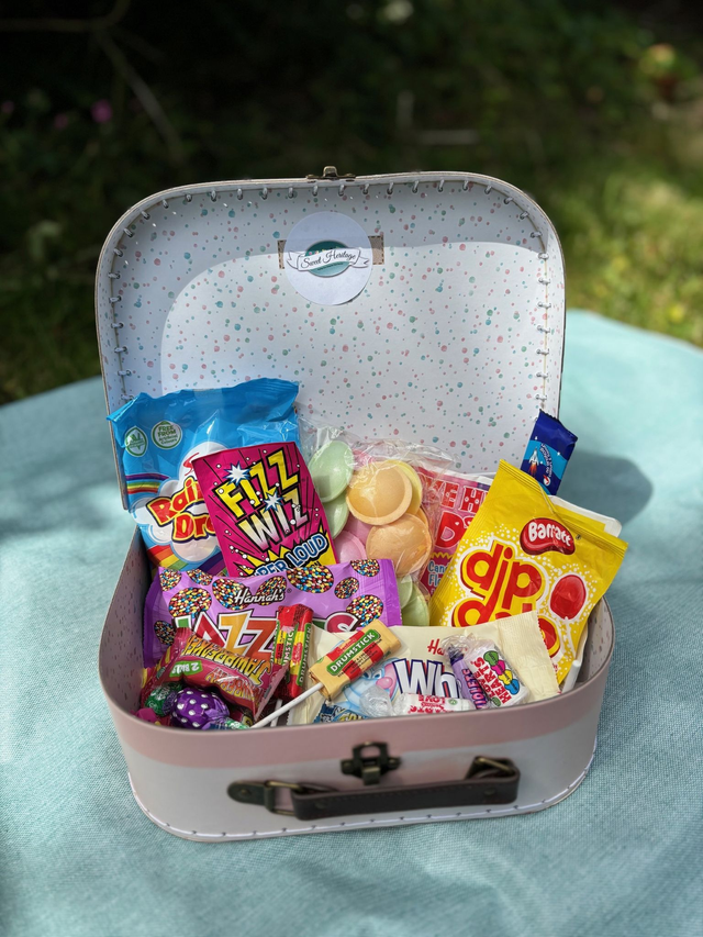 Pastel Pink Suitcase Medium