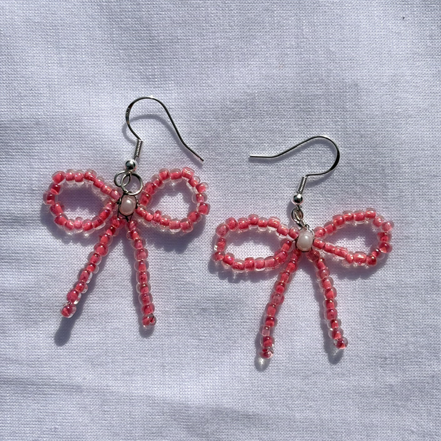 Bubblegum Bow Earrings