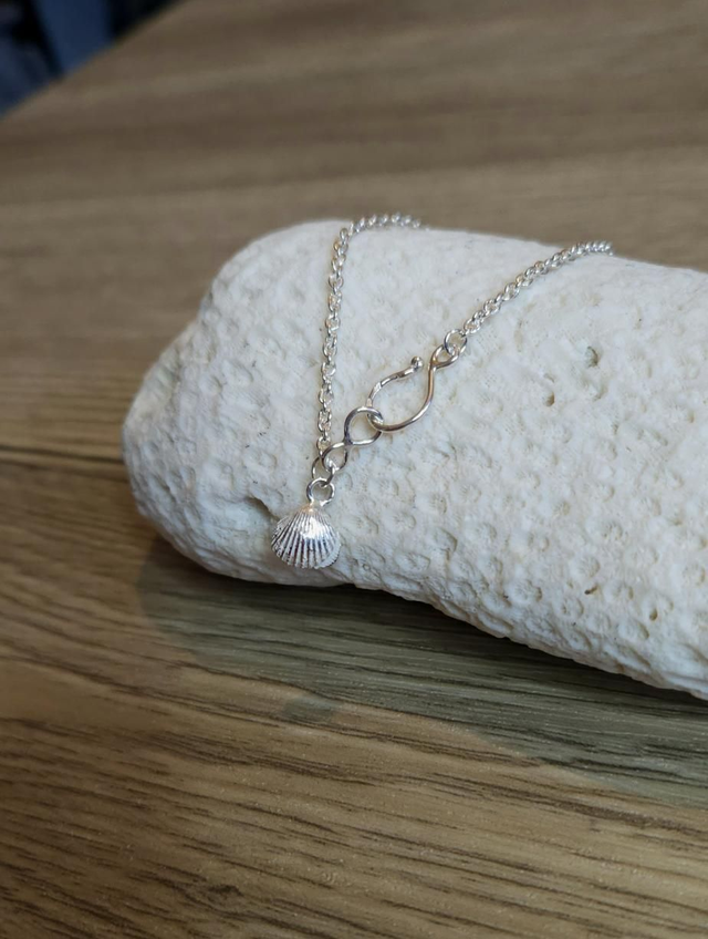 3d Scallop shell bracelet