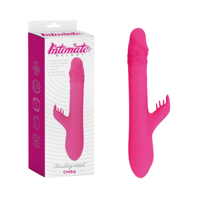 Rotador Vibrador Recargable USB Thrusting Rabbit