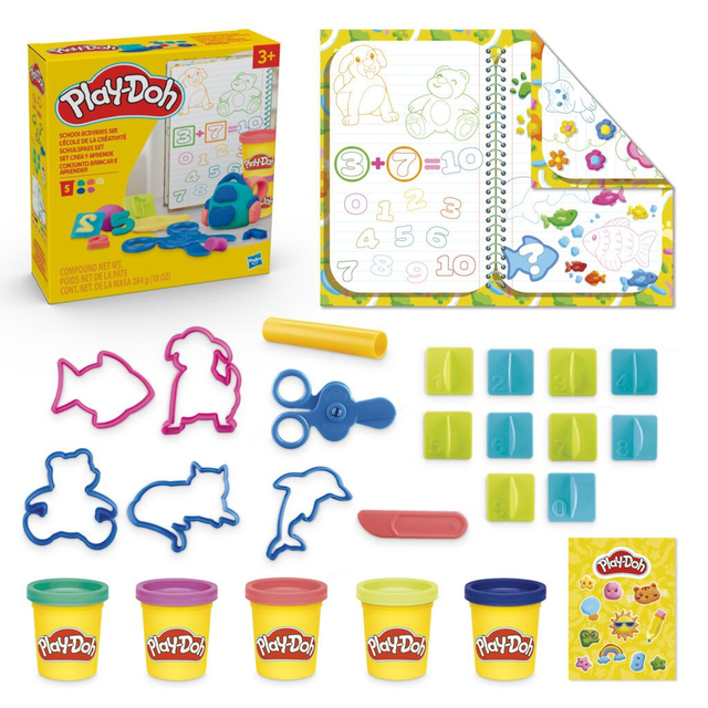 Play-Doh Set De Masa Crea Aprende F9144