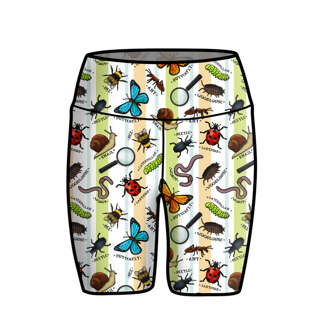 Dreamweaver 'Bug Hunt' Biker Shorts