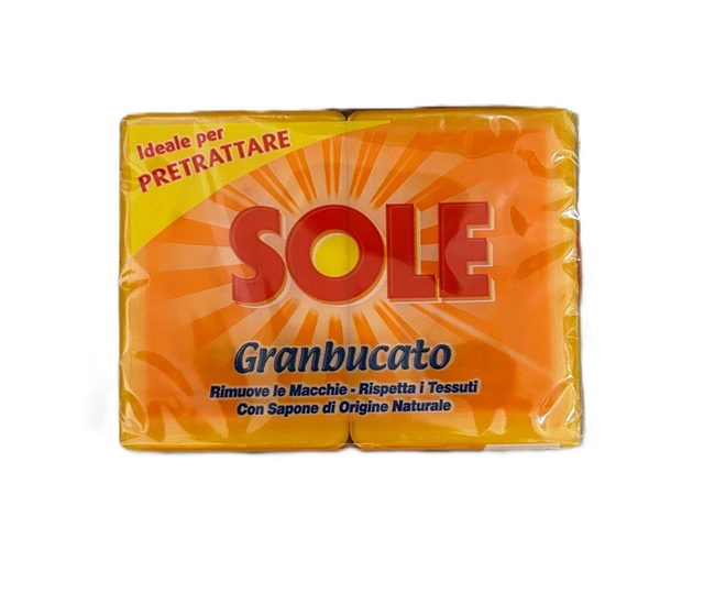 SOLE SAPONE GIALLO GR.250X2