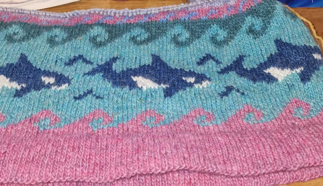 Orca Hat knit to order