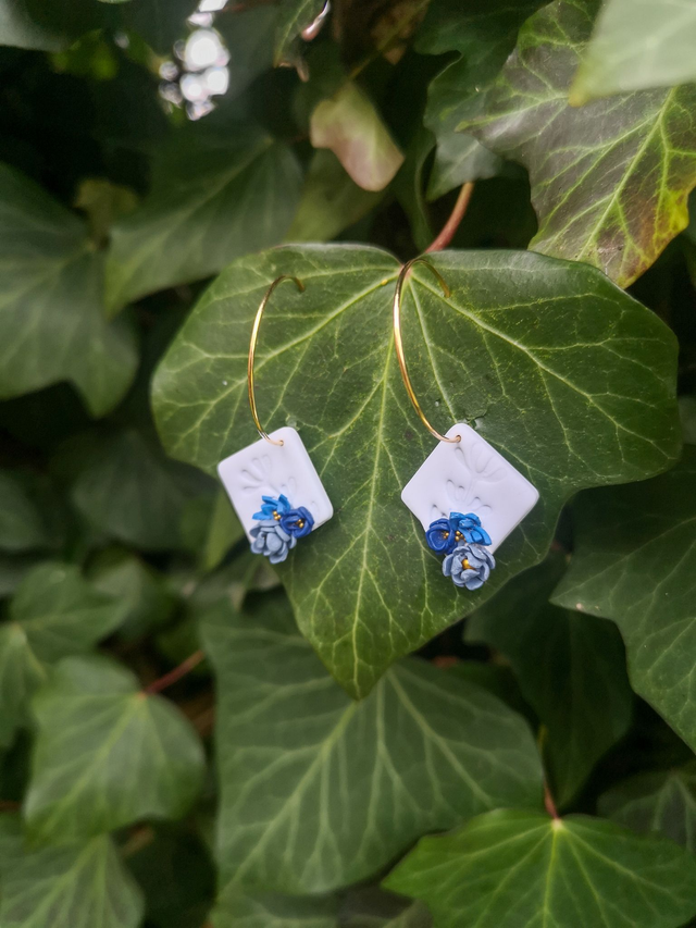 Collection Jardin d'Hiver - Boucles d'oreilles Thalia