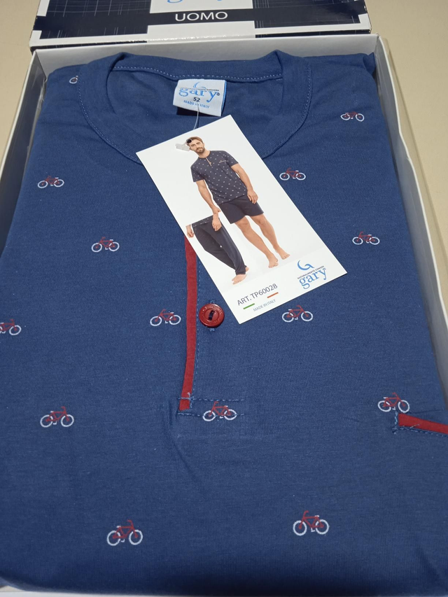 Pigiami Uomo Gary Tre Pezzi taglia 52