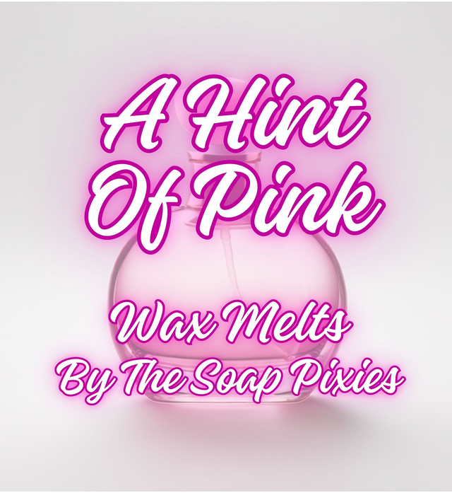 A Hint of Pink Wax Melt (50g Clamshell)